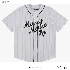 Men’s 2XL Mickey Mouse Baseball Jersey